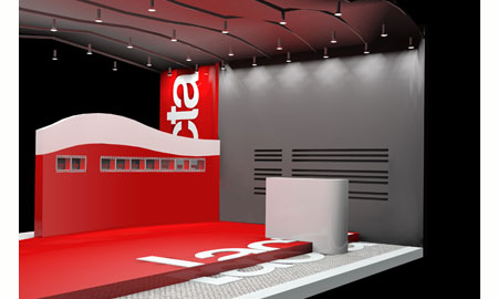 Showroom kiosk