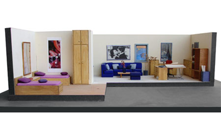 Students' apartment model