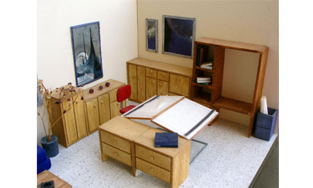 Students' apartment model